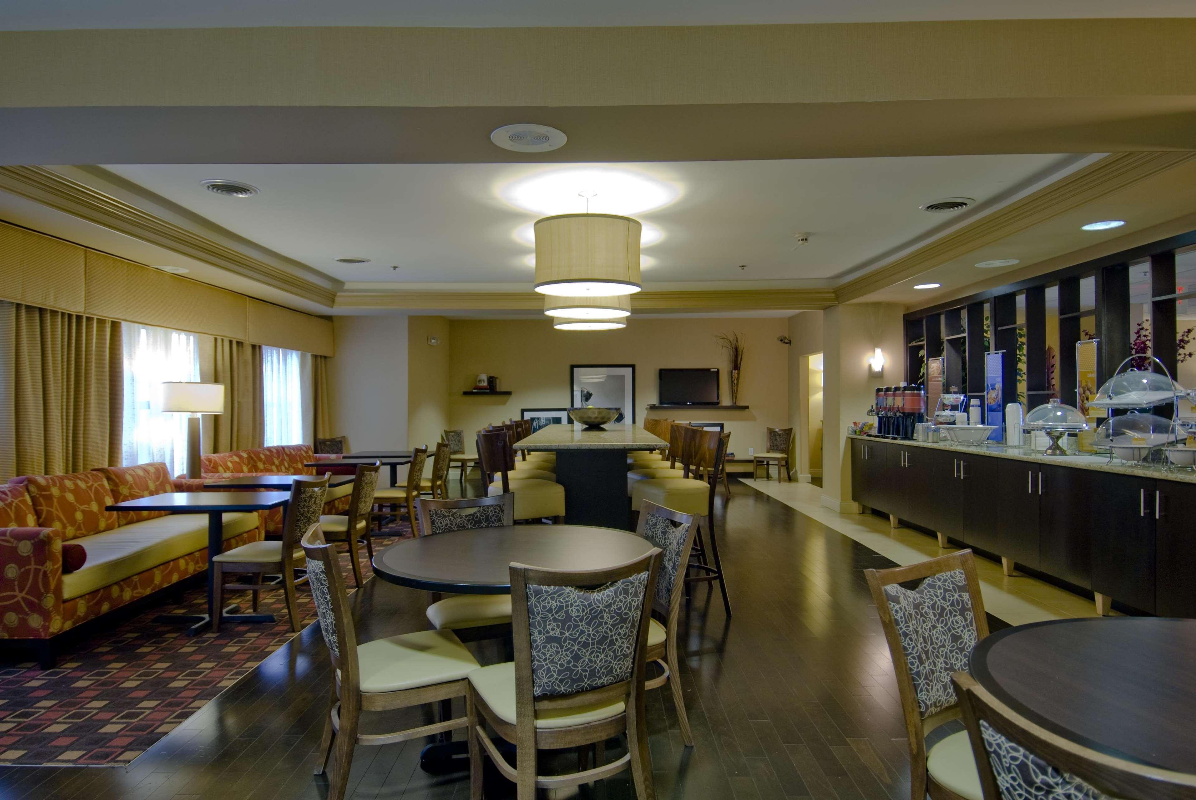 Hampton Inn Corydon Restoran foto